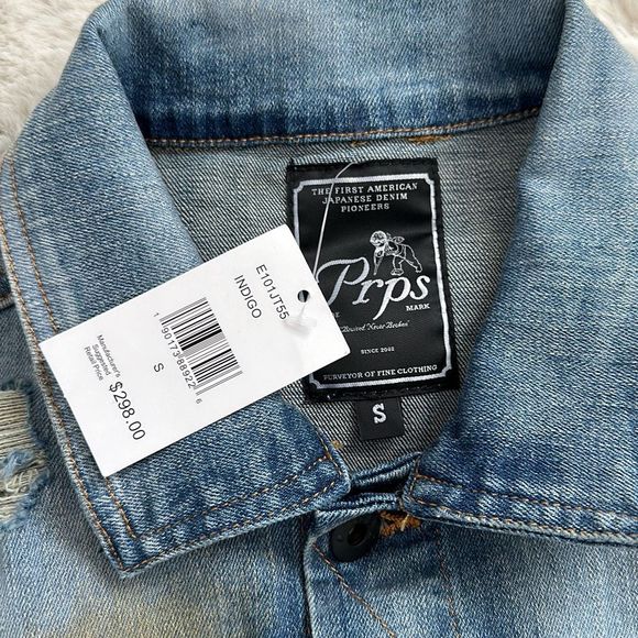 Prps Merriweather Denim Jacket Size S - Picture 7 of 10